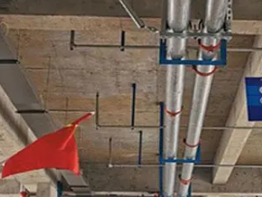 建邺管廊支架的安装方法