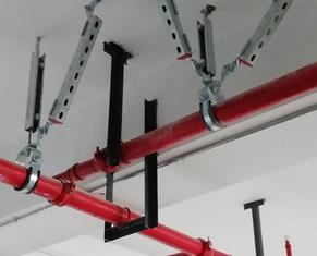 建邺抗震支架设备的支撑形式的介绍